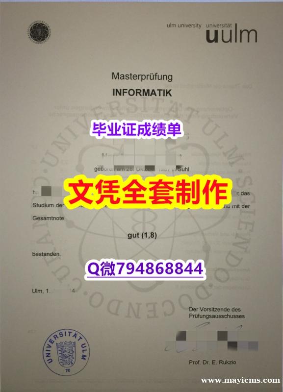 购买本科学位证书《乌尔姆大学学位证书认证】《华尔街日报》 购买本科学位证书《乌尔姆大学学位证书认证】《华尔街日报》