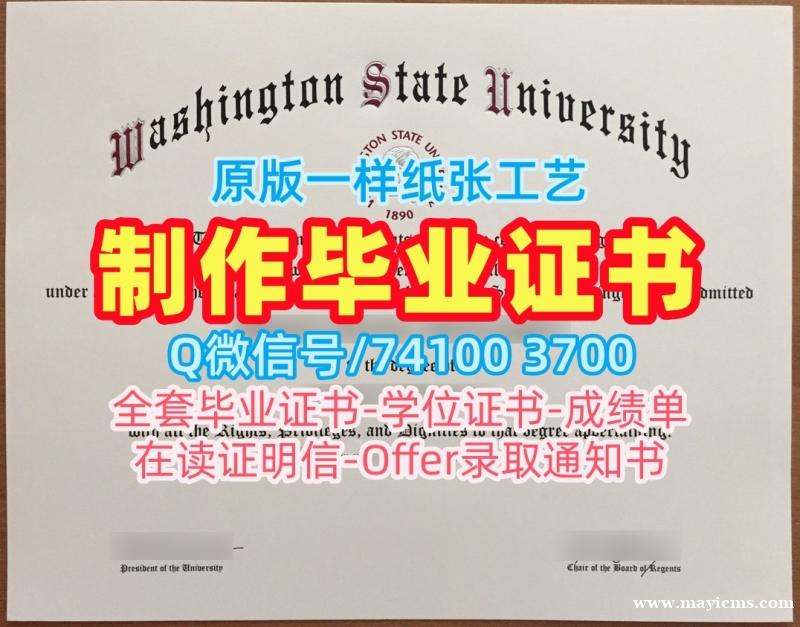 美国文凭等级1比1复刻|华盛顿州立大学硕士毕业证快速制作|WSU学位证书制作 美国文凭等级1比1复刻|华盛顿州立大学硕士毕业证快速制作|WSU学位证书制作