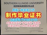 美国硕士学历证书真实可查|南伊利诺伊大学爱德华兹维尔分校毕业证书范本1：1制作|SIUE学位证书样板加急制作