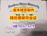 2023版文凭证书【美国南伊利诺伊州大学学历认证留信网本科毕业证代做】补办本科毕业证成绩单