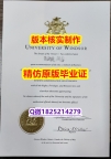 购买研究生毕业证【加拿大温莎大学学历认证留信网本科毕业证制作❤️】补办硕士假学历
