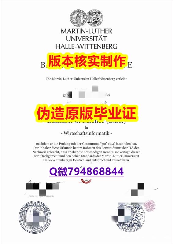 办理《德国哈勒-维滕贝格大学毕业证样板】购买本科毕业证 办理《德国哈勒-维滕贝格大学毕业证样板】购买本科毕业证