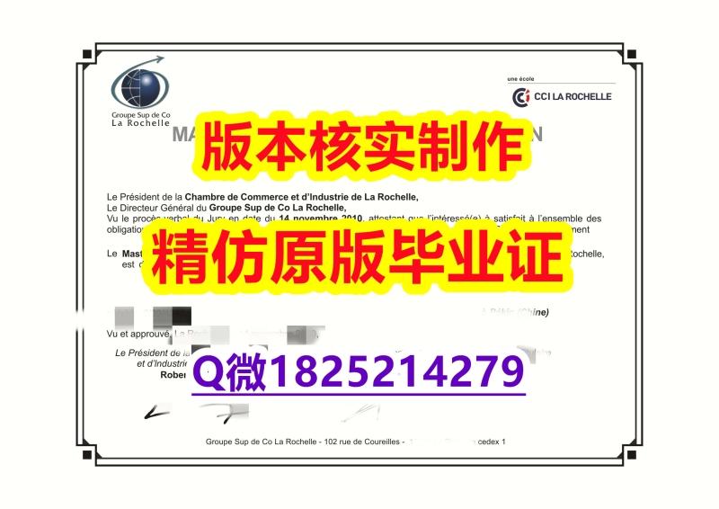 改成绩单【法国拉罗谢尔高等商学院学历认证留信网本科毕业证-留信认证有什么用】造假研究生毕业证成绩单 改成绩单【法国拉罗谢尔高等商学院学历认证留信网本科毕业证-留信认证有什么用】造假研究生毕业证成绩单