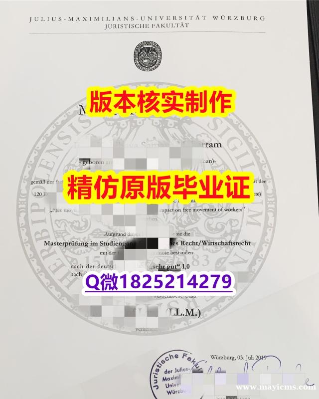 2019版【德国维尔茨堡大学学历认证留信网本科毕业证细节实拍图】留学生在哪里购买毕业证 2019版【德国维尔茨堡大学学历认证留信网本科毕业证细节实拍图】留学生在哪里购买毕业证