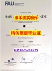 〈硕士学位咨询〉【德国埃尔朗根-纽伦堡大学学历认证留信网本科毕业证质量保证】购买研究生文凭证书
