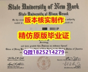 伪造学士毕业证【美国纽约州立大学-石溪分校学历认证留信网本科毕业证2022版】购买学士成绩单