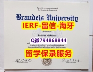 办理《美国布兰迪斯大学文凭证书找工作】国外烫金照片