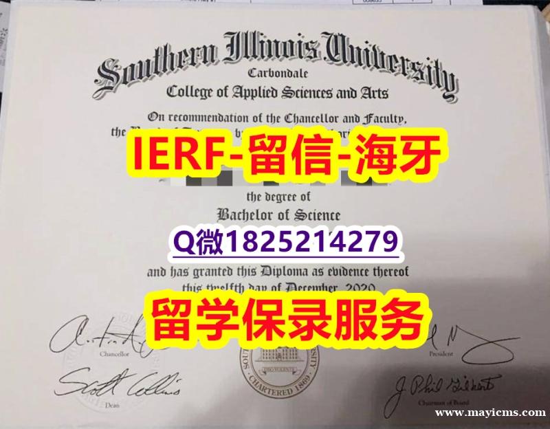 办理硕士毕业证【美国南伊利诺伊州大学入学offer录取通知书真的一样】办留信网认证 办理硕士毕业证【美国南伊利诺伊州大学入学offer录取通知书真的一样】办留信网认证