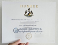 汉博理工学院文凭，Humber College diploma