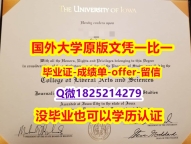 伪造研究生假学历【美国爱荷华大学学位证书硕士offer】1825214279微Q复刻】办理硕士文凭证书