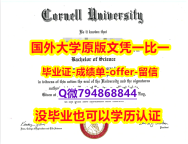☀️毕业证书皮套《美国康奈尔大学毕业文凭，学位证书全套服务】购买硕士假学历