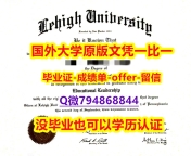 国外学历全套《美国理海大学毕业文凭，学位证书电子版】购买硕士成绩单