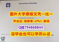 购买硕士假学历《英国邓迪大学毕业文凭，学位证书造假】造假本科毕业证成绩单