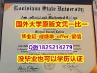 补办研究生【美国路易斯安那州立大学学位证书硕士offer】1825214279微Q最新版】【留学法国】