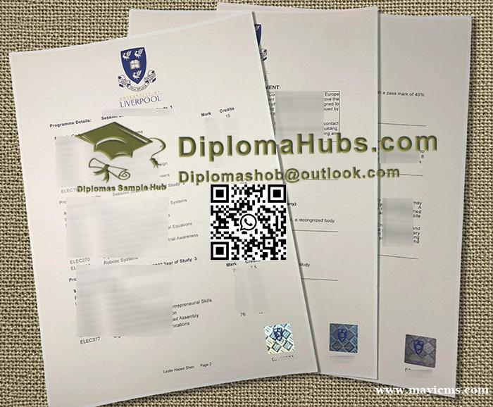The Benefits of University of Liverpool Transcript The Benefits of University of Liverpool Transcript