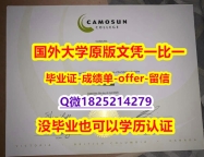 办理硕士文凭证书【加拿大卡莫森学院学位证书硕士offer】1825214279微Q造假案例】造假研究生假学历