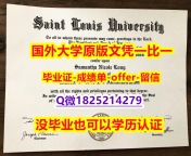 购买硕士【美国圣路易斯大学学位证书硕士offer】1825214279微Q制作❤️】购买硕士假学历