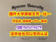 双学位证书【美国雪城大学学位证书硕士offer】1825214279微Q烫金工艺】购买学士假学历