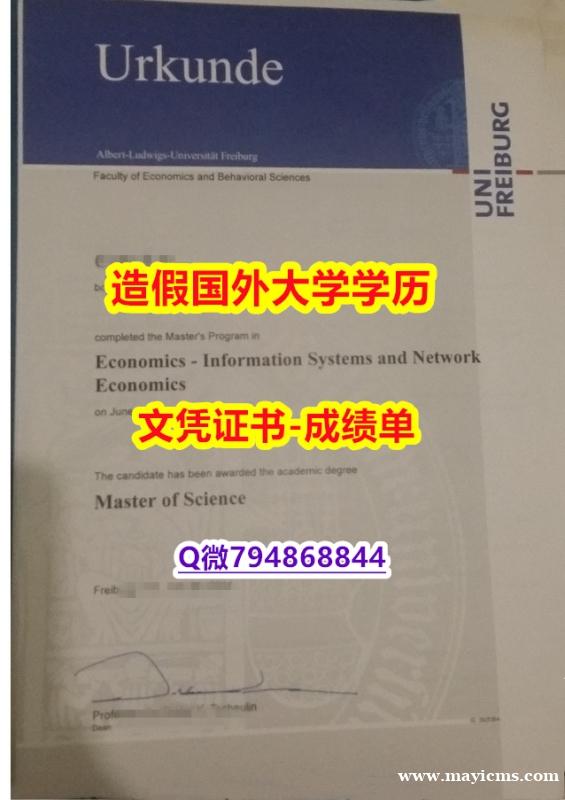 仿原版《弗莱堡大学成绩单学士学历】办理本科毕业证成绩单 仿原版《弗莱堡大学成绩单学士学历】办理本科毕业证成绩单
