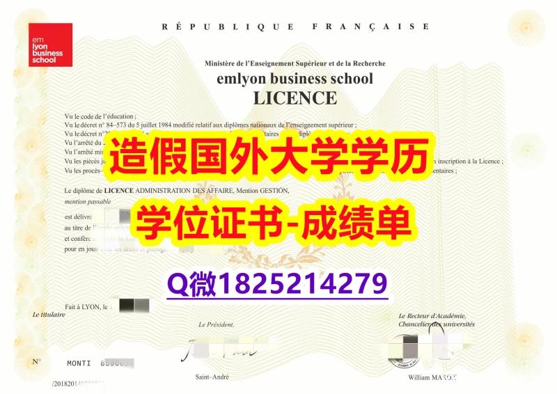 应付父母挂科伪造#EMLYON原版毕业证办理案例】造假研究生学位证书 应付父母挂科伪造#EMLYON原版毕业证办理案例】造假研究生学位证书