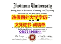 办理研究生毕业证《Indiana-U成绩单制作要多久】购买硕士学位证书