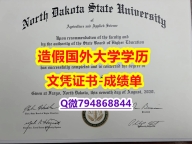 伪造《NDSU成绩单改造】补办硕士毕业证成绩单