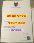 复刻原版《UOC成绩单学历】补办硕士假学历