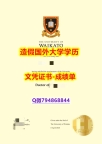 伪造本科《怀卡托大学成绩单2024版】造假研究生学位证书