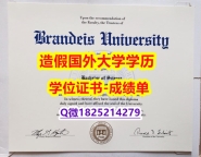 假文凭制作❤️#Brandeis原版毕业证硕士offer】【留学加拿大】