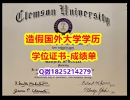 学位证书 to english#Clemson原版毕业证改造】造假成绩单