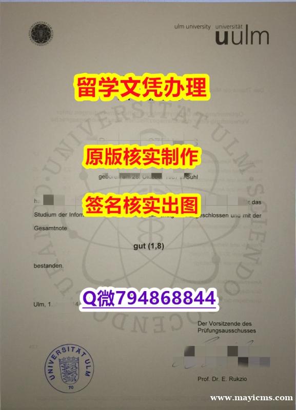 《华尔街日报》《乌尔姆大学文凭证书在哪里可以造假】伪造学位证书 《华尔街日报》《乌尔姆大学文凭证书在哪里可以造假】伪造学位证书