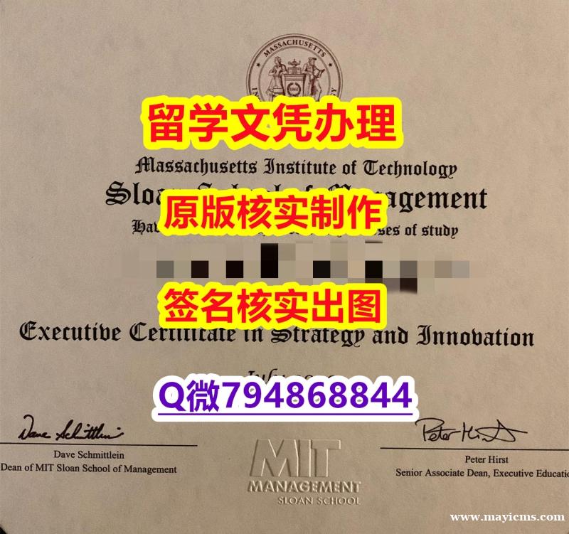 《华尔街日报》《MIT斯隆管理学院文凭证书精仿】补办研究生毕业证成绩单 《华尔街日报》《MIT斯隆管理学院文凭证书精仿】补办研究生毕业证成绩单