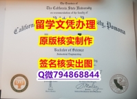 硕士学生办理《Cal Poly Pomona文凭证书办理】【留学欧洲】