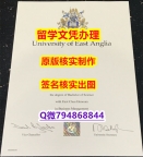 加Q微咨询办理《UEA文凭证书2026版】伪造研究生毕业证成绩单