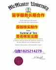 造假McMaster学位证书造假案例】办理本科假学历