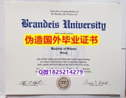留信认证有什么用《Brandeis毕业证硕士offer】国外模版