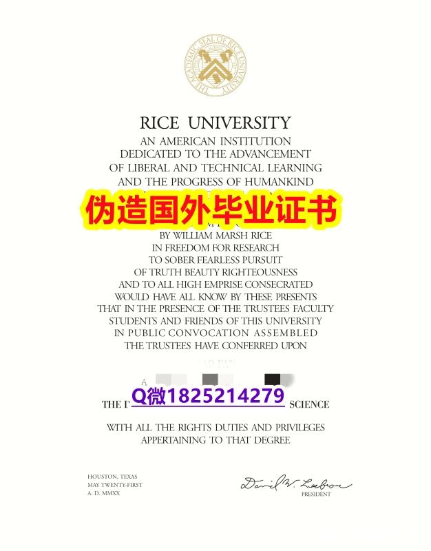 本科学生购买《Rice毕业证2019版】办理学士文凭证书 本科学生购买《Rice毕业证2019版】办理学士文凭证书