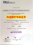 土木工程学专业《埃尔朗根-纽伦堡大学毕业证2026版】购买硕士毕业证
