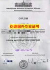 造假研究生假学历《明斯特大学毕业证办理】伪造成绩单