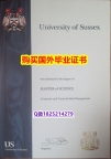 毕业证书多少钱【英国萨塞克斯大学毕业证烫金工艺】国外模版