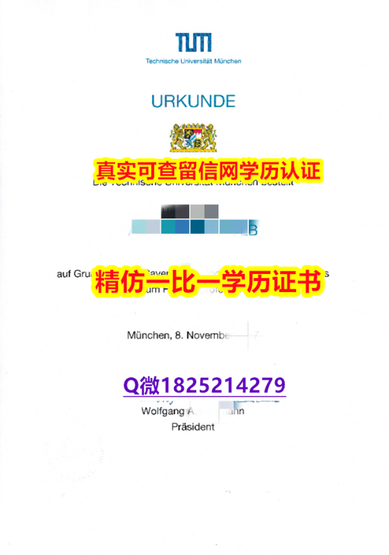 补办文凭证书【德国慕尼黑工业大学毕业证应付家长】国外模版 补办文凭证书【德国慕尼黑工业大学毕业证应付家长】国外模版
