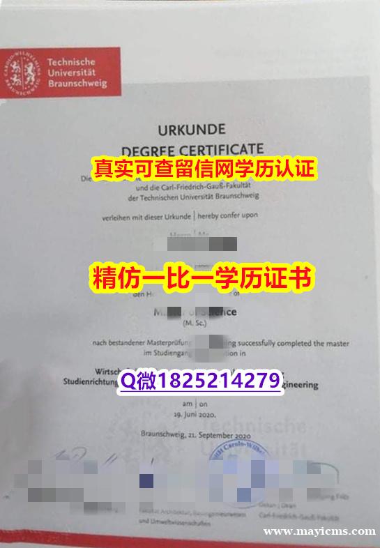 伪造国外学历【德国布伦瑞克工业大学毕业证2026版】购买研究生文凭证书 伪造国外学历【德国布伦瑞克工业大学毕业证2026版】购买研究生文凭证书