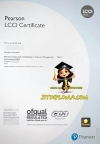 Buy Pearson LCCI certificate online