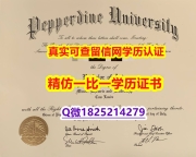 伪造本科【美国佩珀代因大学毕业证硕士证书】购买学士假学历