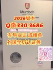 澳洲2026年Murdoch文凭硕士