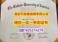 伪造硕士学位证书【美国天主教大学毕业证1:1学校原版学校仿】购买学士成绩单