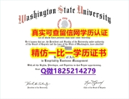 补办本科毕业证【美国华盛顿州立大学毕业证本科学历】美国高校文凭购买