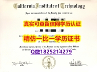 国外毕业证出售【美国加州理工学院大学毕业证假】购买途径