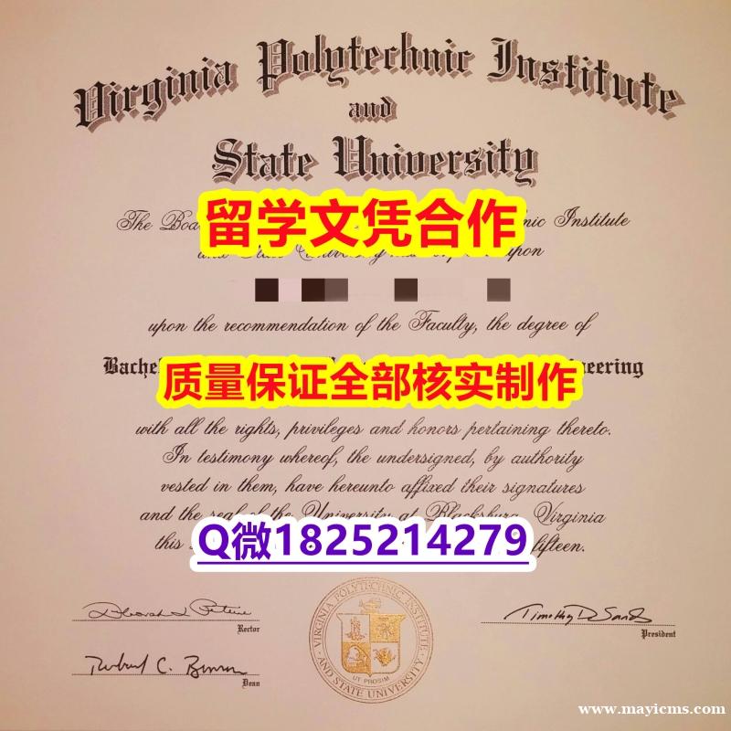 任意版【美国弗吉尼亚理工大学学历认证留信网本科毕业证代做】补办学士毕业证 任意版【美国弗吉尼亚理工大学学历认证留信网本科毕业证代做】补办学士毕业证