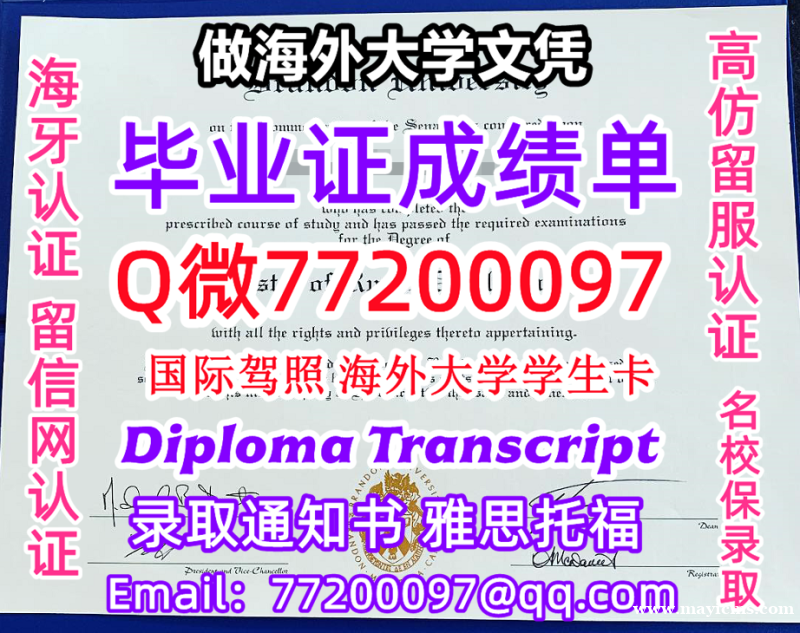 成绩单学历高仿Brandon毕业证书成绩单Q微77200097布兰登大学留服认证精仿有BU文凭证书能 成绩单学历高仿Brandon毕业证书成绩单Q微77200097布兰登大学留服认证精仿有BU文凭证书能
